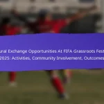 Accessibility In FIFA Grassroots Festivals 2025: Facilities, Transportation, Inclusivity measures